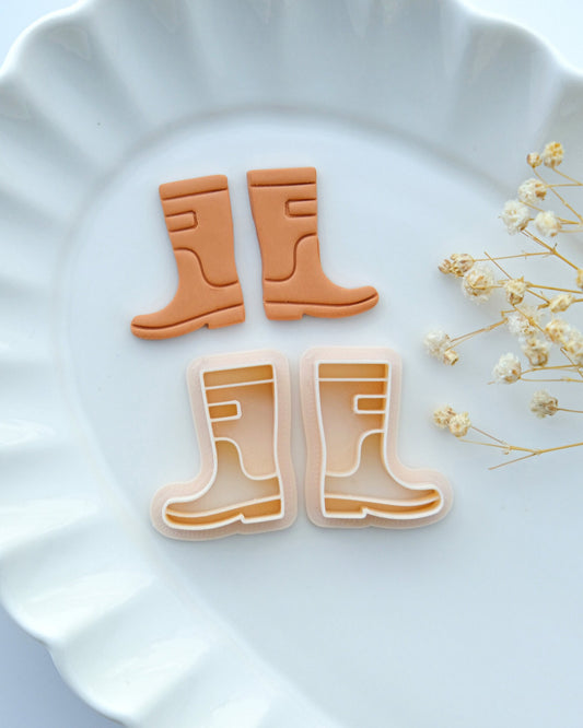 Fall Rainbow Boots Clay Cutters