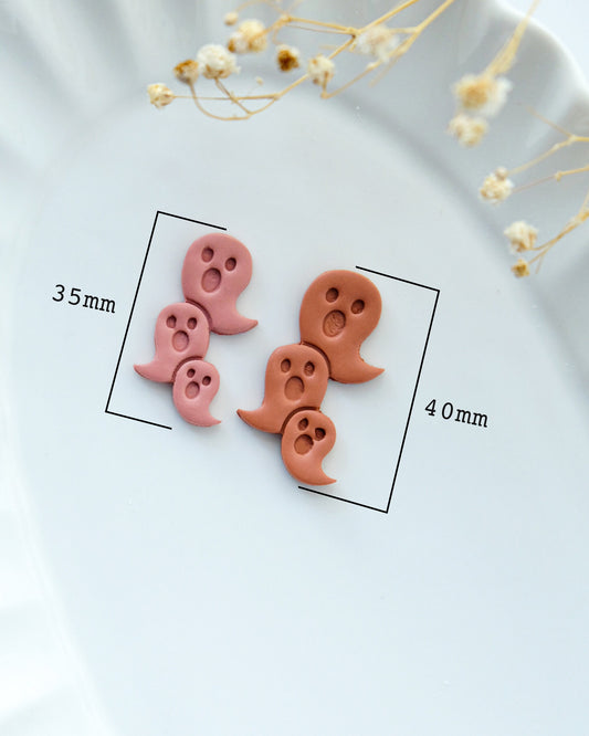 Ghost Halloween Clay Cutters