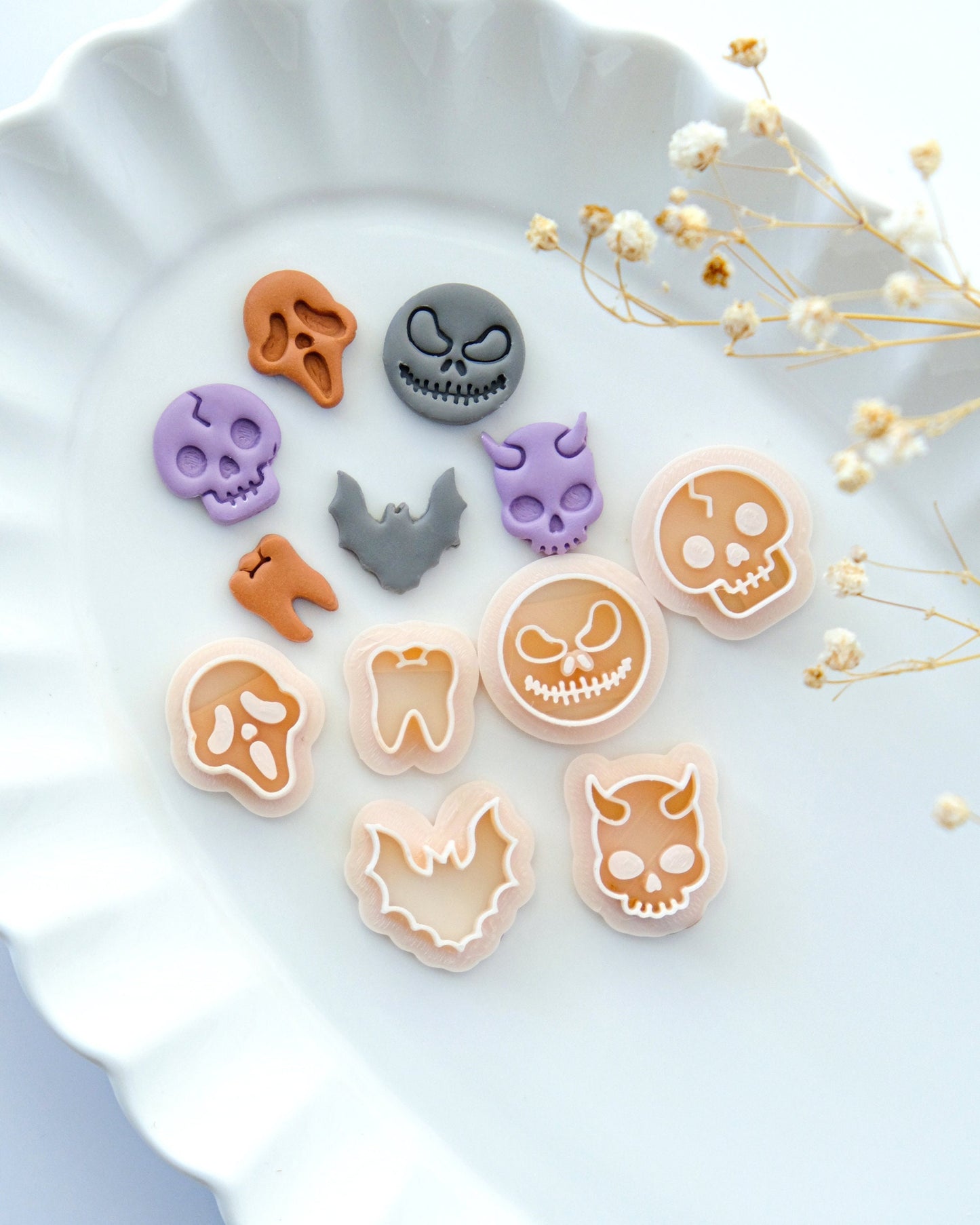 Halloween Stud Pack Clay Cutters