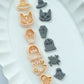 Halloween Spooky Clay Stud Cutters Pack