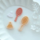 Sport Badminton Polymer Clay Cutters
