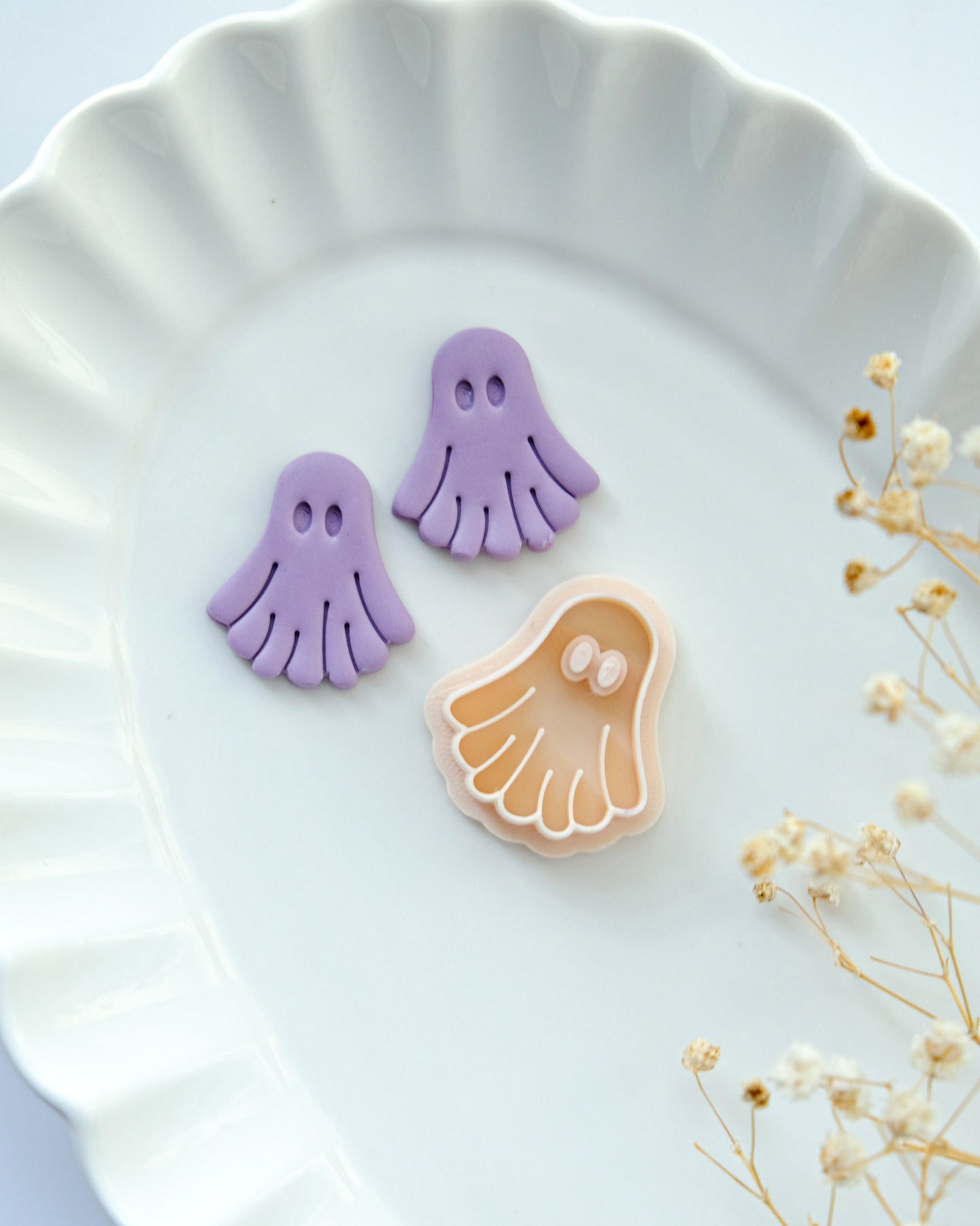Halloween Ghost Clay Cutters