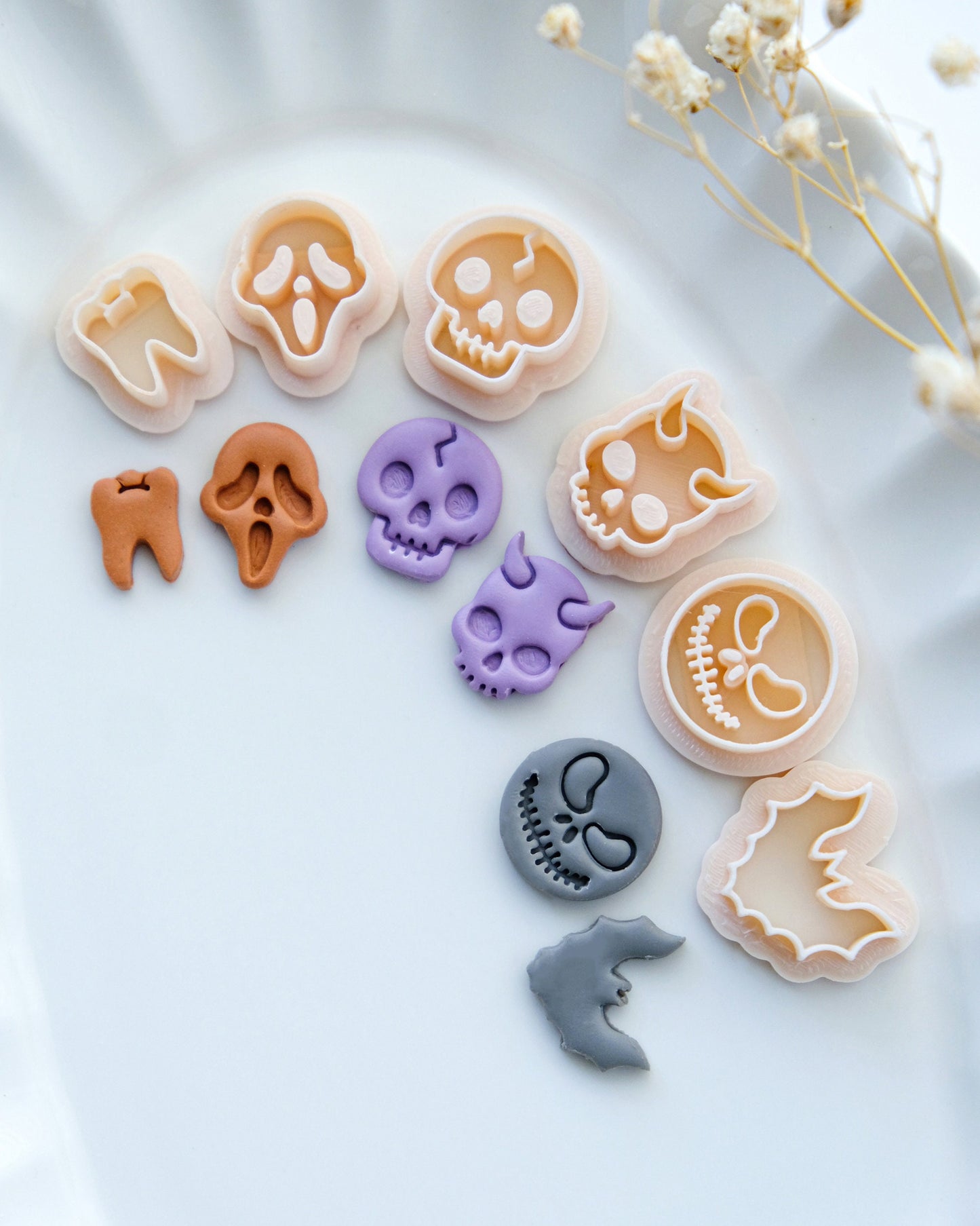 Halloween Stud Pack Clay Cutters