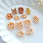 Fall Stud Pack Polymer Clay Cutters