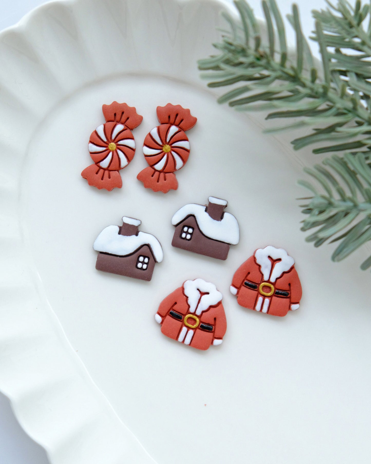 Candy Christmas Clay Cutters