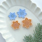 Christmas Snowflake Clay Cutters