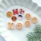 HO Christmas Polymer Clay Cutters