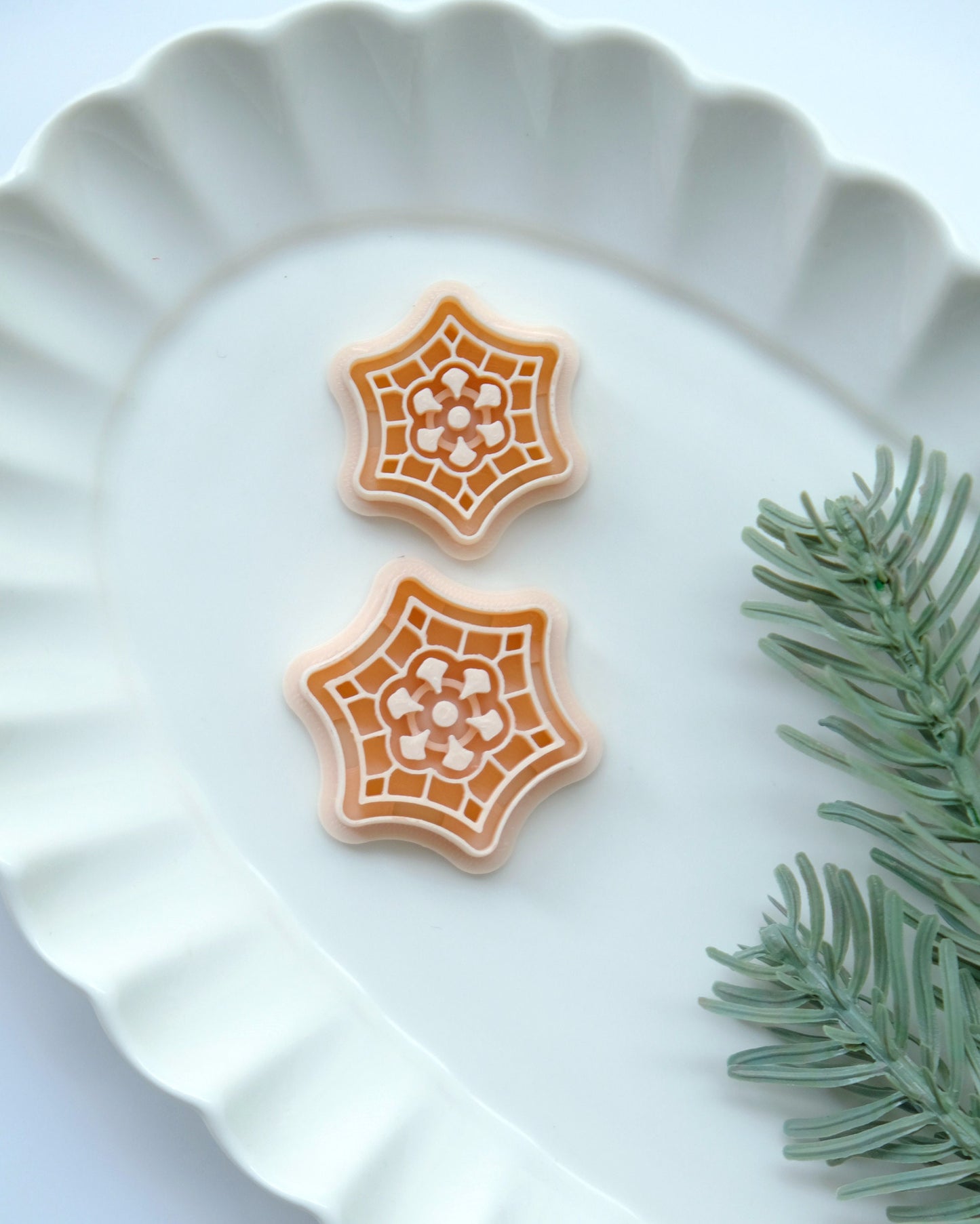 Snowflake#2 Christmas Polymer Clay Cutters