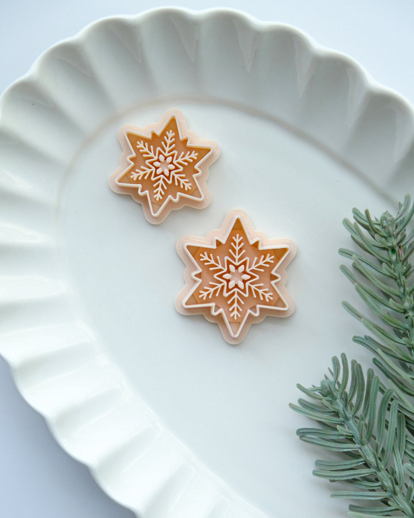 Snowflake#4 Christmas Clay Cutters