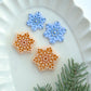 Christmas Snowflake Clay Cutters
