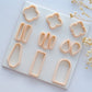 9 Shapes Basic Clay Cutters Set
