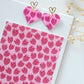 Strawberry Valentines Clay Transfer Paper