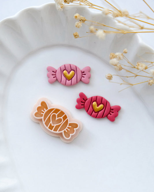 Heart Candy Polymer Clay Cutters