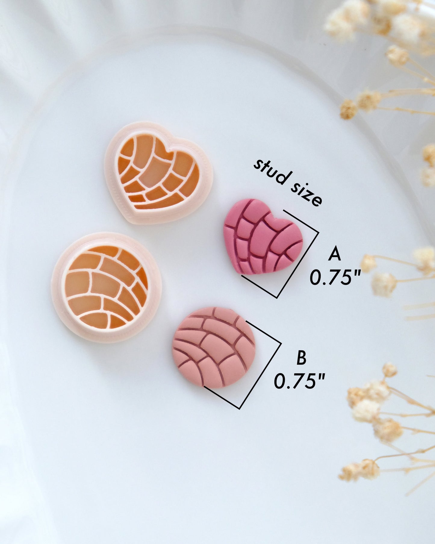 Concha Polymer Clay Cutters