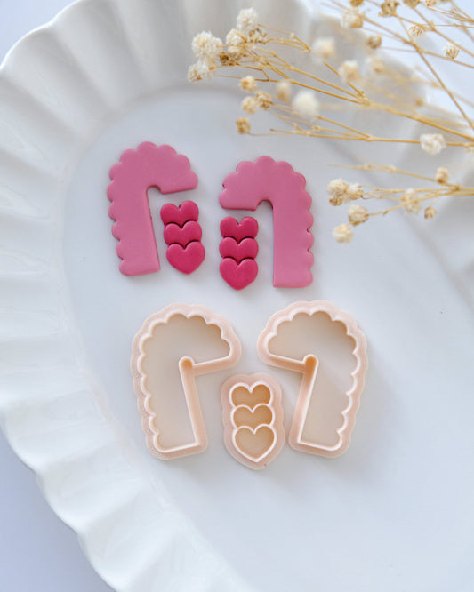 Scalloped Arch Polymer Clay Cutters